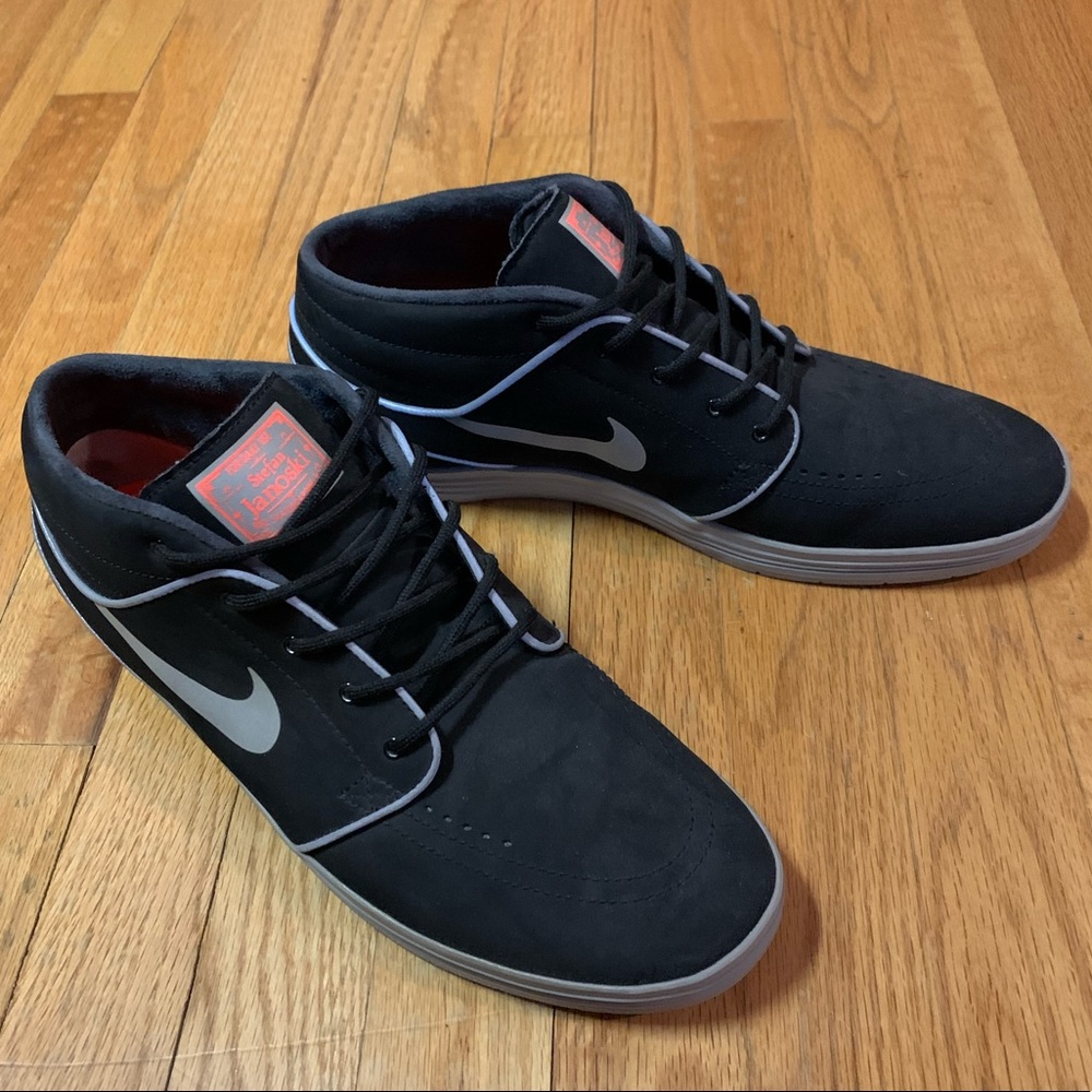 Nike SB Lunar Stefan Janoski Mid Reflective Shoes